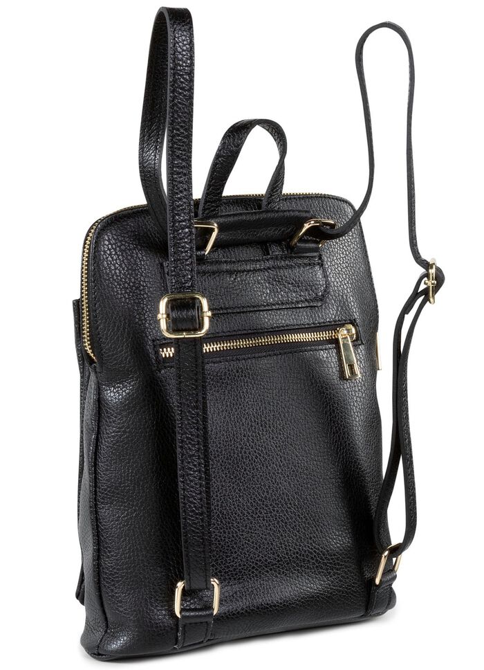 Laurina Rucksack aus genarbtem Kalb-Nappaleder 