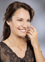 Hochglänzender Damenring 