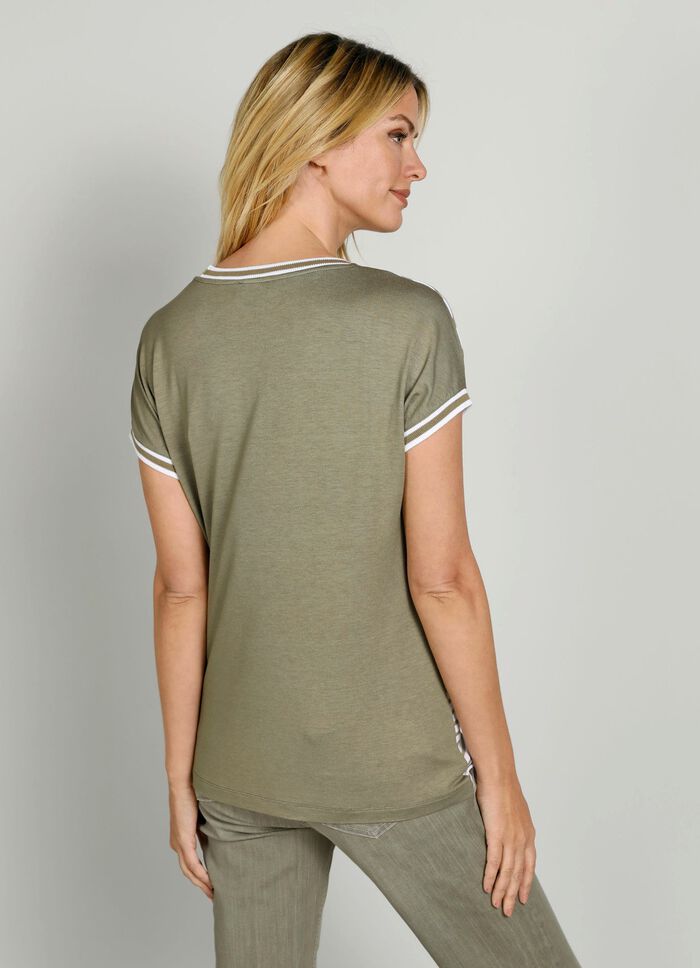 Shirt mit Mustermix-Motiv 