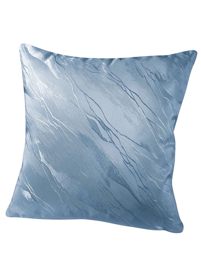 Dezente Tischdecke in Marmor-Optik BLAU