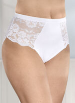 Laurina Viererpack Slips mit Elastikspitze 