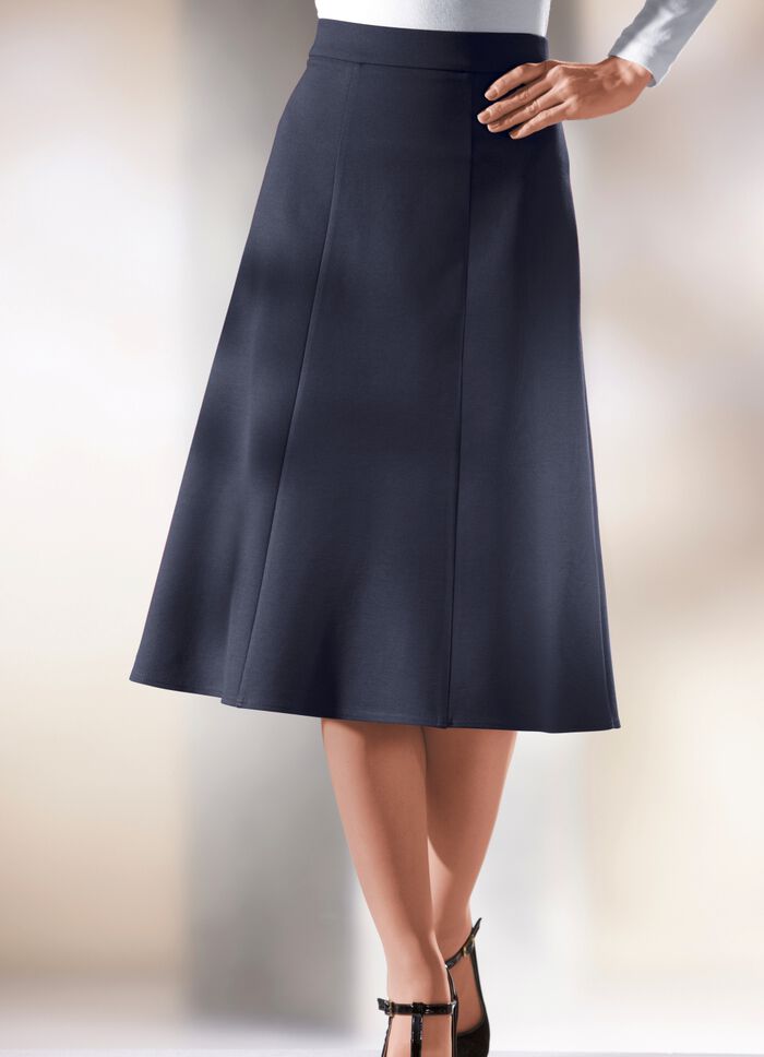 Tragangenehmer 6-Bahnenrock in 6 Farben MARINE