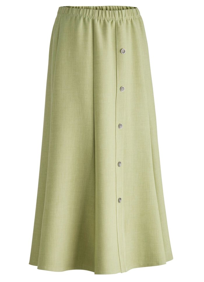 Rock mit Zierknopfblende 