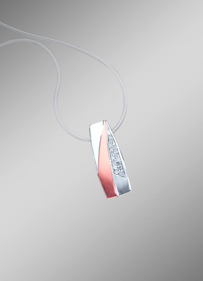 Anh&auml;nger mit Diamanten 