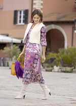 Kleid mit tollem Dessin 