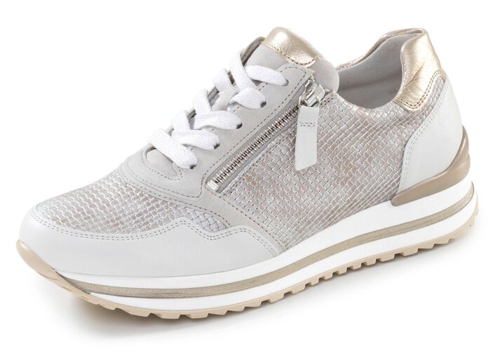 Gabor, modische Damen-Sneaker, Weite H, mit herausnehmbarem Fu&szlig;bett 
