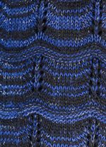 Pullunder mit Alpaka und Melange-Effekt MARINE-NACHTBLAU