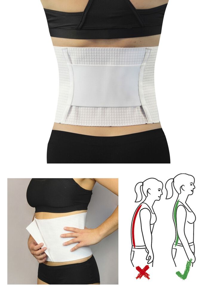 St&uuml;tzbandagen mit Klettverschluss 