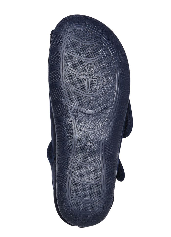 Klett-Sandale aus elastischem Textilmaterial MARINE