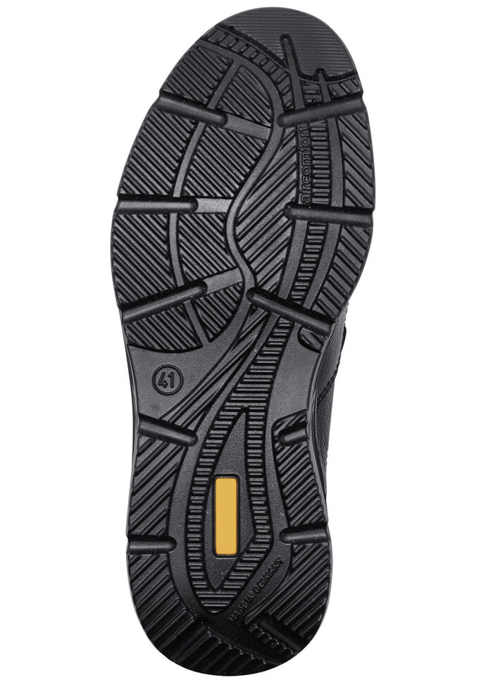 GINO GALANTE, bequeme Herren-Slipper, Weite K, mit herausnehmbarem Fußbett SCHWARZ