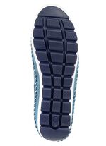 ELENA EDEN, sommerliche Damen-Slipper, Weite G, mit herausnehmbarem Fu&szlig;bett JEANS