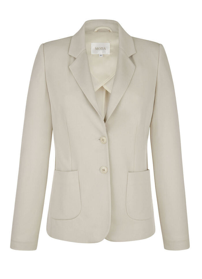 Blazer mit Reverskragen 