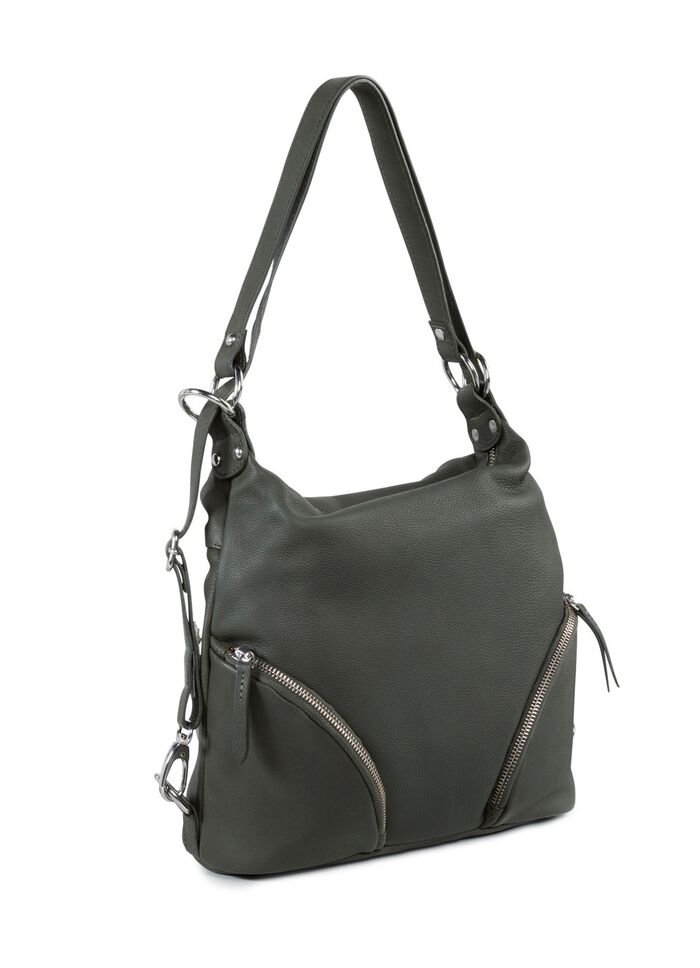 Laurina Tasche Kalb-Nappaleder KHAKI