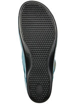 Gemini Pantolette mit dekorativem Gummizug T&Uuml;RKIS