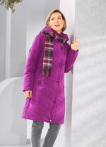 Kurzmantel aus recycelten Fasern 