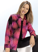 Charmantes Set, 2-teilig mit paspeliertem Rundhalsausschnitt 