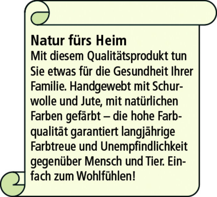 Handgewebte Brücken und Teppiche GRÜN