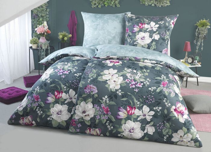 Bettw&auml;sche-Garnitur GR&Uuml;N