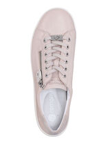 Remonte Schnürschuh mit metallisch geprägtem Einsatz PUDERROSÉ