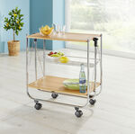 Klapp-Servierwagen EICHE