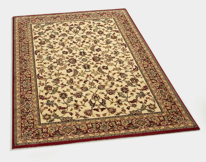 Brücken und Teppiche mit besonders hoher Flordichte BEIGE GEMUSTERT