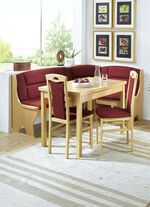 Elegante Eckbankgruppe, 4-teilig 