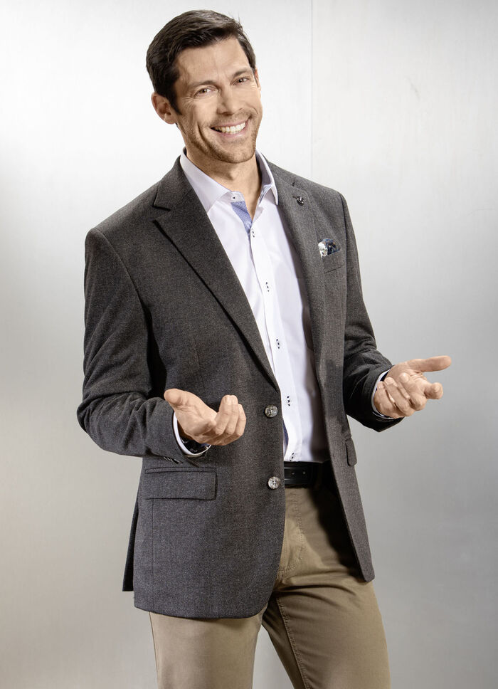 Sakko mit Seitenschlitzen 