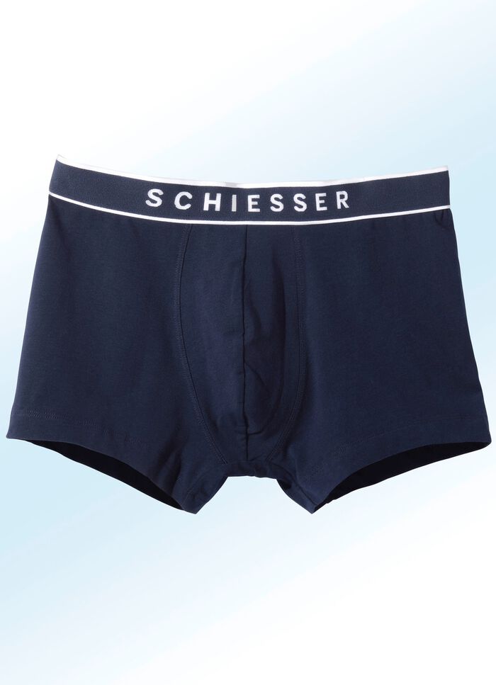 Schiesser Dreierpack Pants mit Elastikbund 