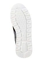 Waldläufer Sneaker mit farbverlaufenden, funkelnden Glitzersteinchen SCHWARZ-SILBER