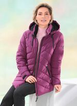 Funktionsjacke mit abnehmbarer Kapuze 