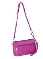 Laurina Tasche aus genarbtem Kalb-Nappaleder PINK