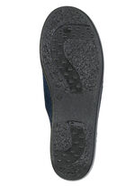 Leichte Herren-Hausschuhe, mit Gummizug MARINE