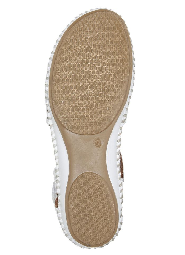 ELENA EDEN, sommerliche Damen-Sandalen, Weite G, aus Leder 