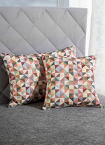 Kissenbezug in Jacquard-Qualität BUNT