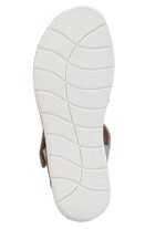 ELENA EDEN, modische Damen-Sandale, Weite H, mit herausnehmbarem Fu&szlig;bett 