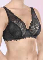 Naturana B&uuml;gel-BH aus elastischer Spitze 