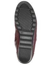 ELENA EDEN, gef&uuml;tterte Damen-Stiefeletten, Winterschuhe, Weite G, mit Rei&szlig;verschluss BORDEAUX