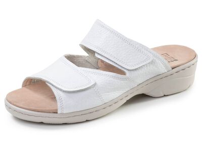 ELENA EDEN, bequeme Damen-Pantoletten, Weite H, mit herausnehmbarem Fu&szlig;bett 