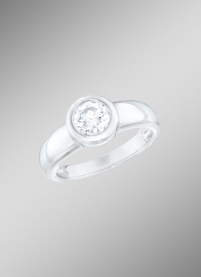 Damenring mit Brillant 