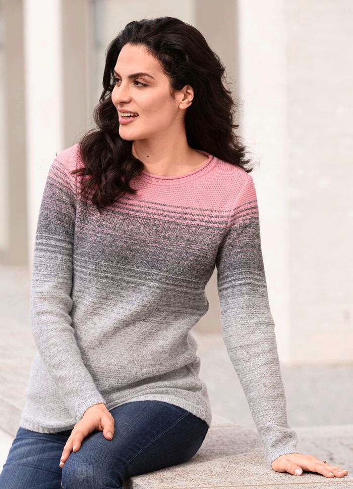 Pullover in Garnmix 