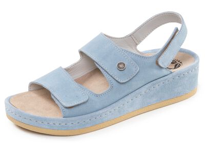 Mubb, bequeme Damen-Sandalen, Weite H, mit herausnehmbarem Fu&szlig;bett 