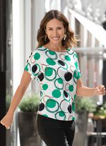 Tunika in Leinen-Optik 