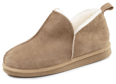 ELENA EDEN, warme Damen-Hausschuhe, Weite G, mit Lammfell 