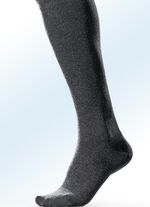 Dreierpack Kniestr&uuml;mpfe, st&uuml;tzend, uni bunt 