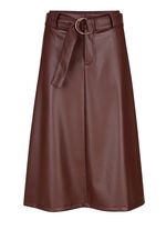 Rock aus softem Nappaleder-Imitat 