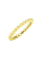 Damenring aus Goldkugeln 