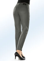 Dezent schimmernde Hose OLIV