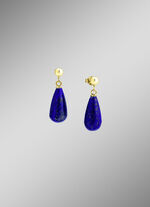 Schicker Ohrstecker mit Lapislazuli 