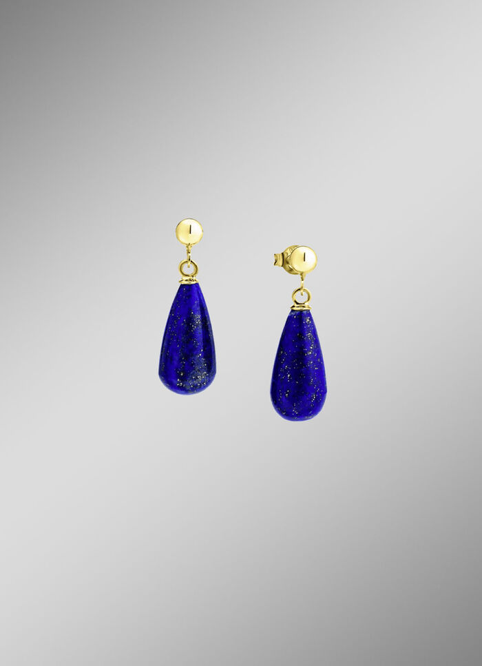 Schicker Ohrstecker mit Lapislazuli 