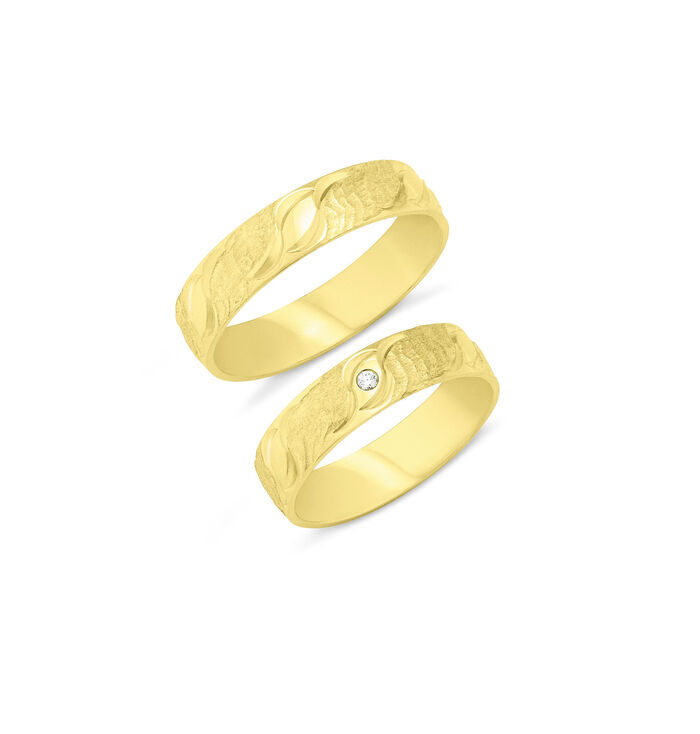 Sch&ouml;ner Brillant-Trauring 